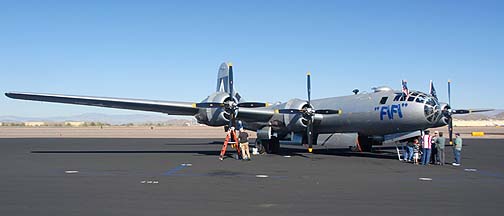 Boeing B-29 Superfortress Fifi N529B, Deer Valley, November 15, 2010